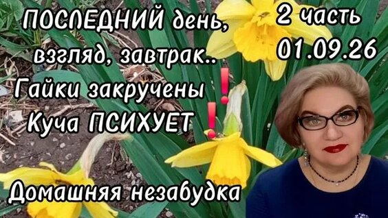 Гайка неделю назад