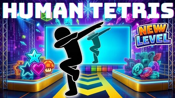 Human Tetris YouTube