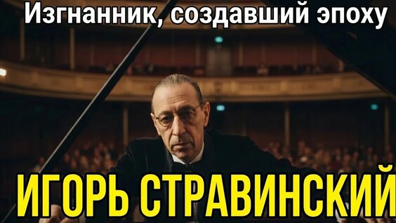 Игорь Стравинский YouTube