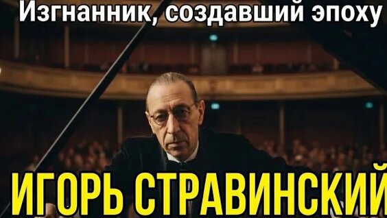 Игорь Стравинский Rutube