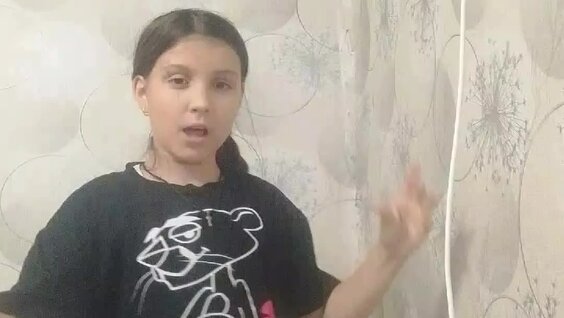 Милана Хаметова неделю назад