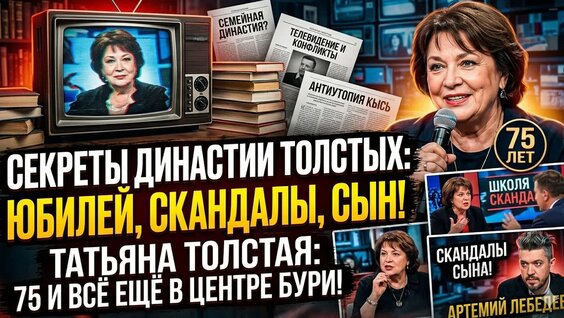 Татьяна Толстая YouTube